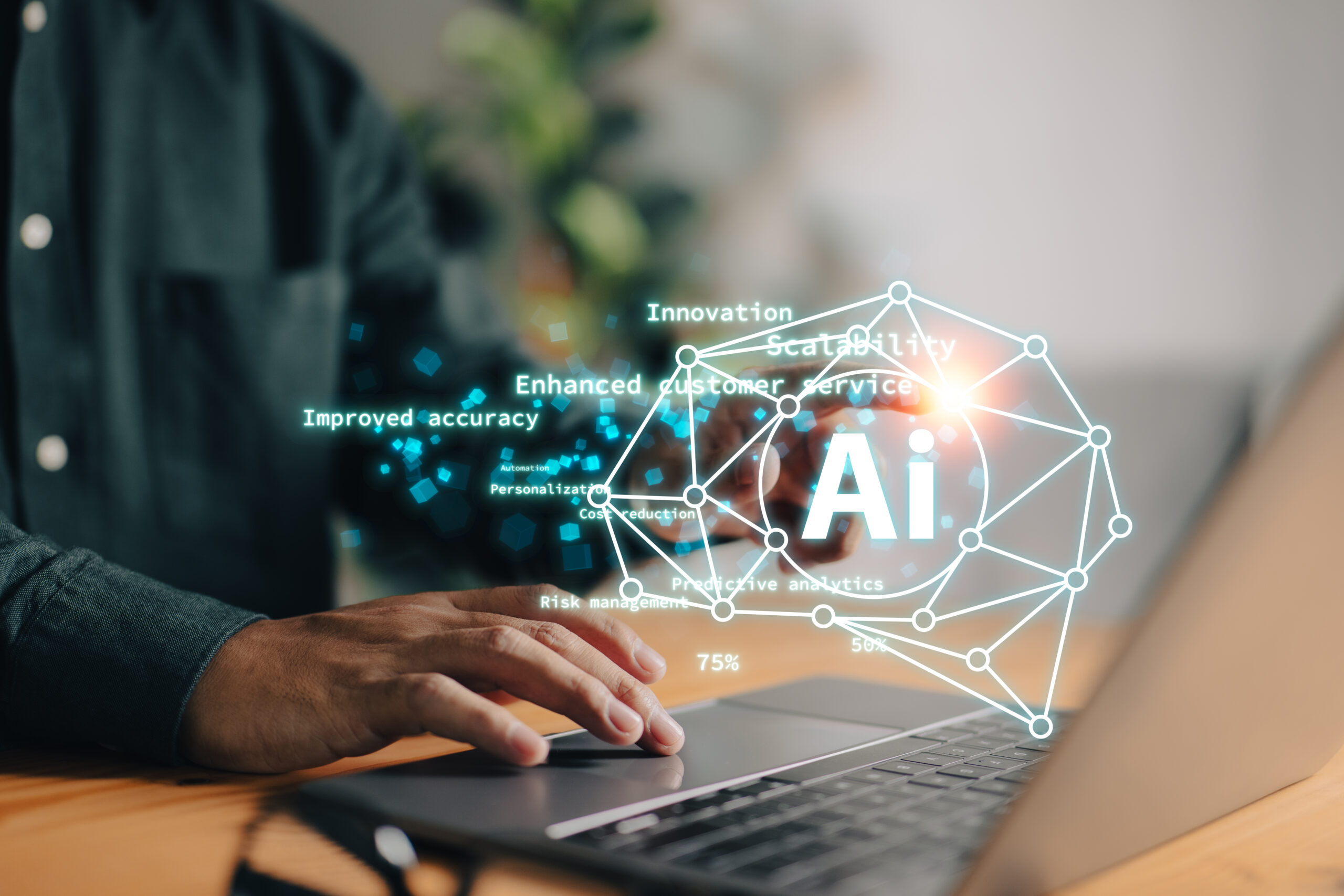 AI Upskilling: Empowering organizations with Artificial Intelligence to unlock advanced capabilities, improve efficiency, and enhance decision-making.