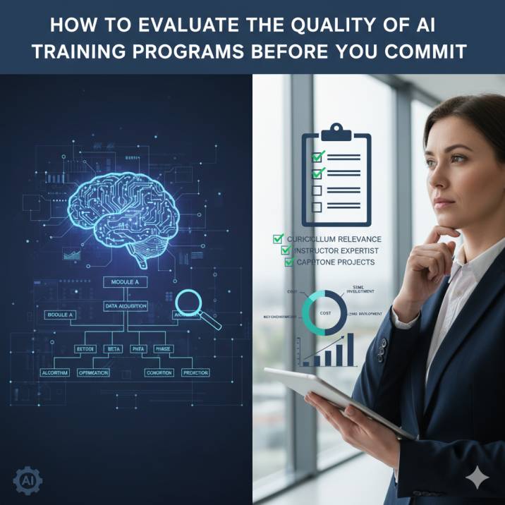 How to Evaluate the Quality of AI Training Programs Before You Commit 
