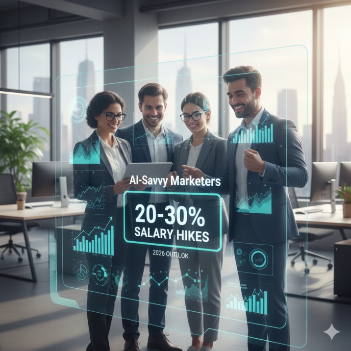 AI-Savvy Marketers to See 20–30 Percent Salary Hikes in 2026