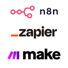 n8n, Zapier, Make.com