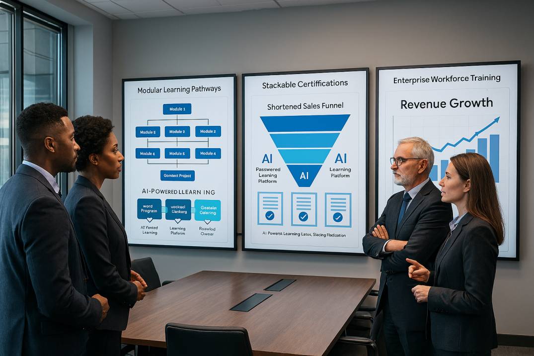 Shorten Sales Cycles with Modular Learning Pathways 