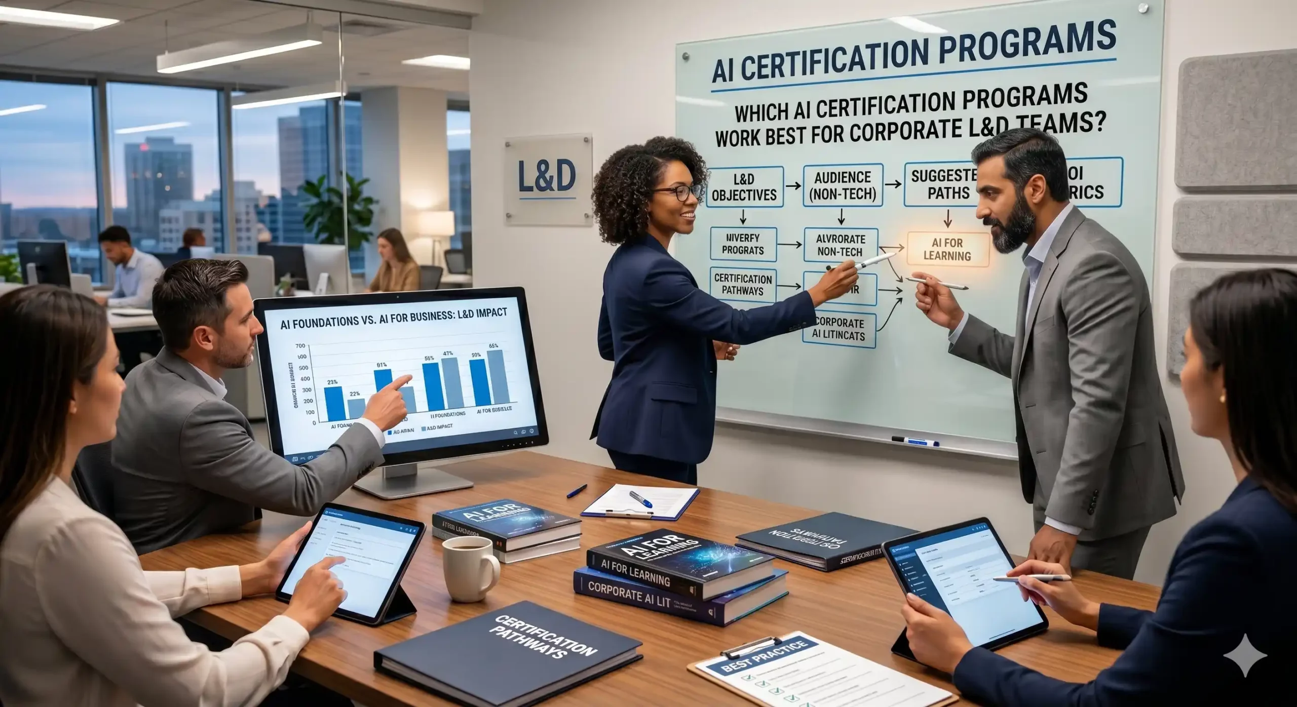 Which AI Certification Programs Work Best for Corporate L&D Teams? 