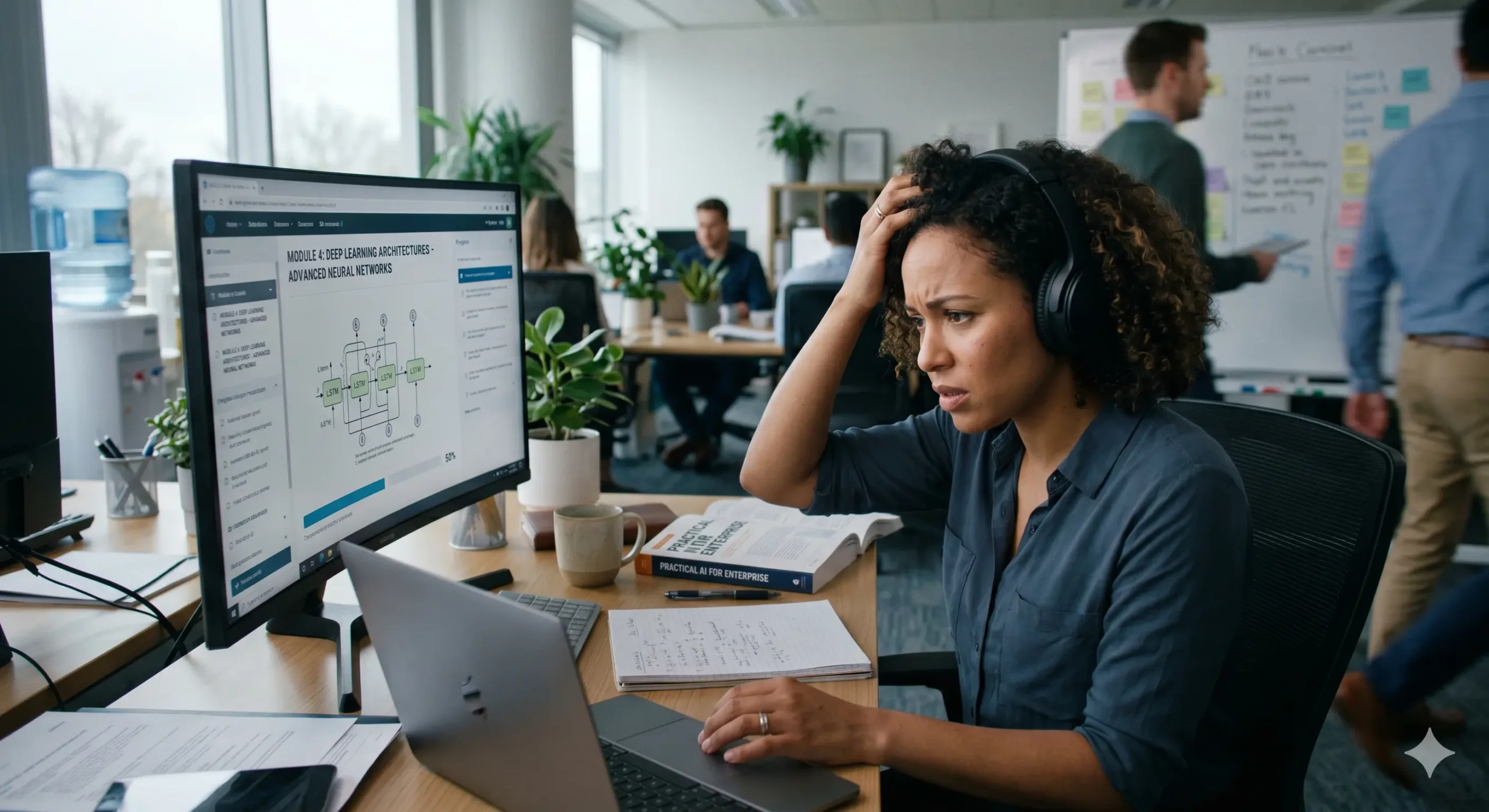 What Makes It Hard to Upskill Employees with AI Certifications? 