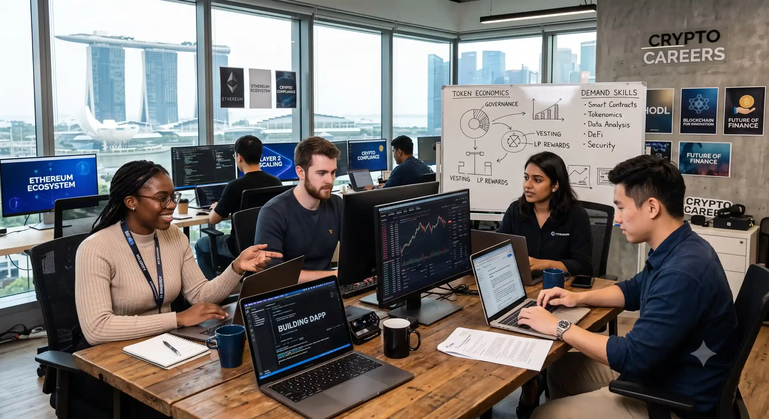 What Career Paths and Skills Are In Demand For Graduates From A Crypto-Focused Education Program? 